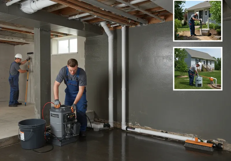 Basement Waterproofing and Flood Prevention process in Burnettown, SC